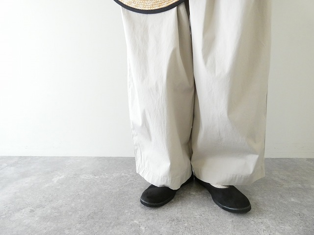 grin(グリン) ブロードストレッチタックワイドパンツの商品画像4