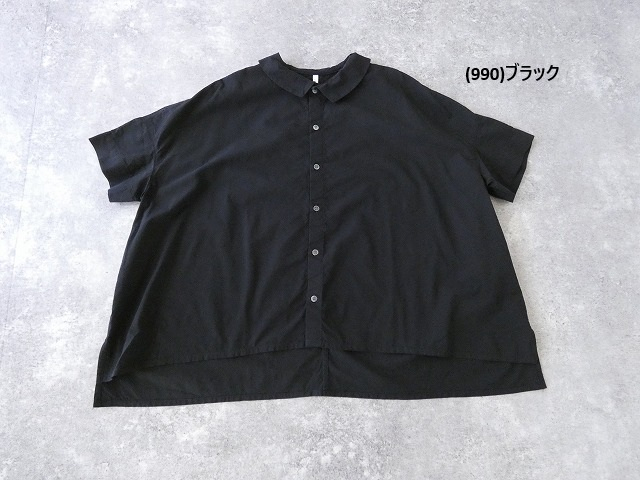grin(グリン) 綿レーヨン無地ワイドシャツの商品画像11