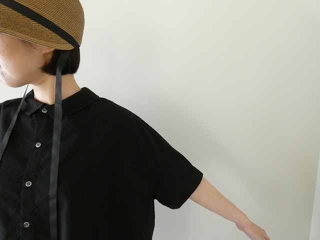 grin(グリン) 綿レーヨン無地ワイドシャツの商品画像5