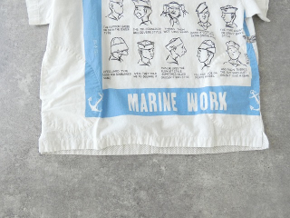 快晴堂(かいせいどう) HAYATEカロハプリント セーラーズcap柄 Wide Tシャツの商品画像48