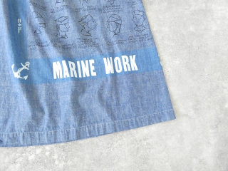 快晴堂(かいせいどう) HAYATEカロハプリント セーラーズcap柄 カロハスカートの商品画像39