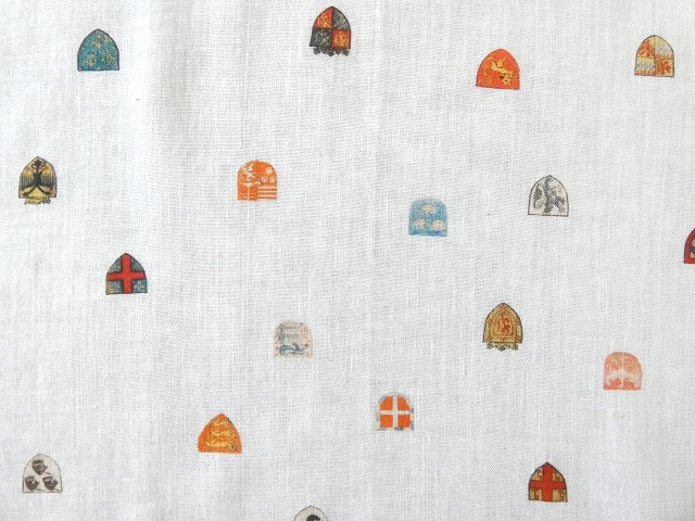 R&D.M(オールドマンズテーラー) COAT OF ARMS GAUZE SHAWLの商品画像11