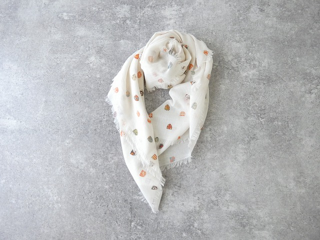R&D.M(オールドマンズテーラー) COAT OF ARMS GAUZE SHAWLの商品画像9