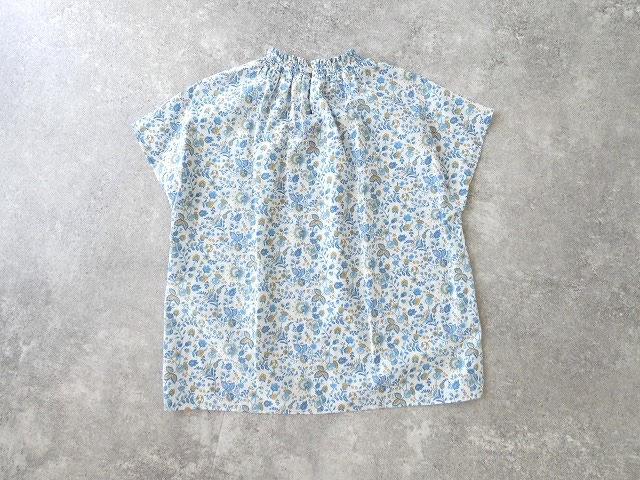 PK リバティKazusaシャーリングネックブラウスの商品画像9