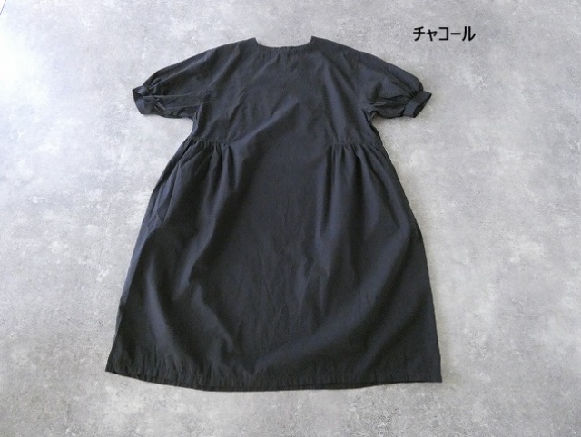 SETTEN(セッテン) 近江晒サイドギャザーフレアワンピースの商品画像13