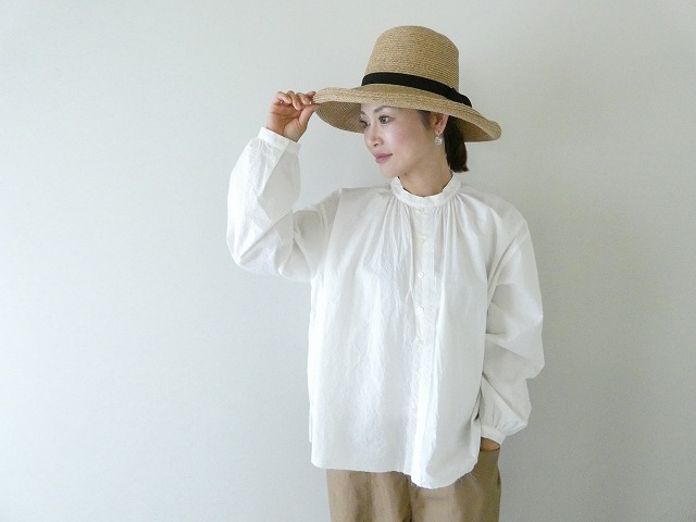 Ordinary Fits(オーディナリーフィッツ) タイプライターギャザーブラウスの商品画像3