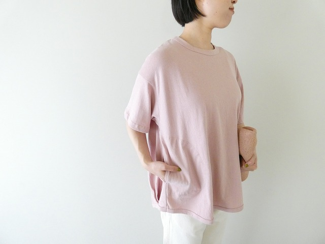 TANG(タング) 空紡天竺半袖ワイドTシャツの商品画像2