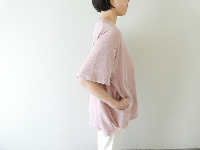 TANG(タング) 空紡天竺半袖ワイドTシャツの商品画像5