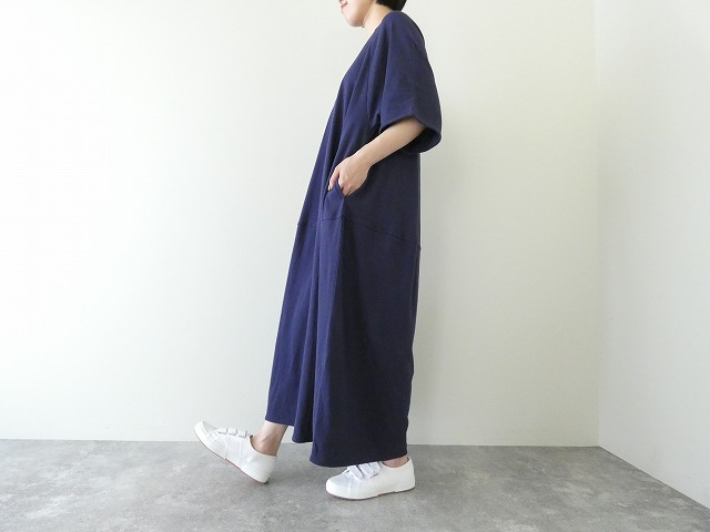 TANG(タング) 空紡天竺半袖ワンピースの商品画像4