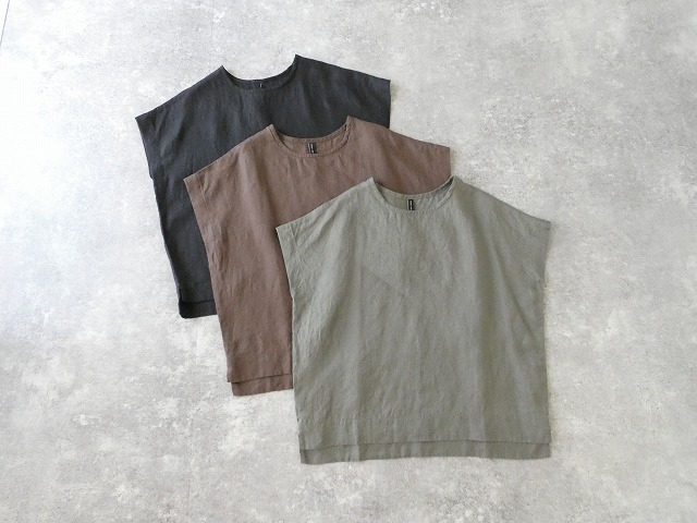 TRAVAIL MANUEL(トラバイユマニュアル) ブリーズリネンフレンチブラウスの商品画像3