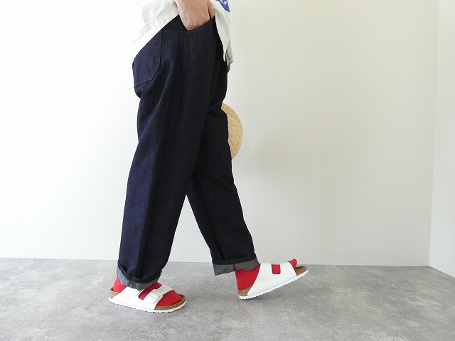 TRAVAIL MANUEL(トラバイユマニュアル) コットンリネンデニムユニティパンツの商品画像5