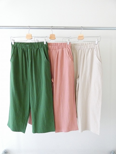 vb コットンリネンセミワイドパンツの商品画像3