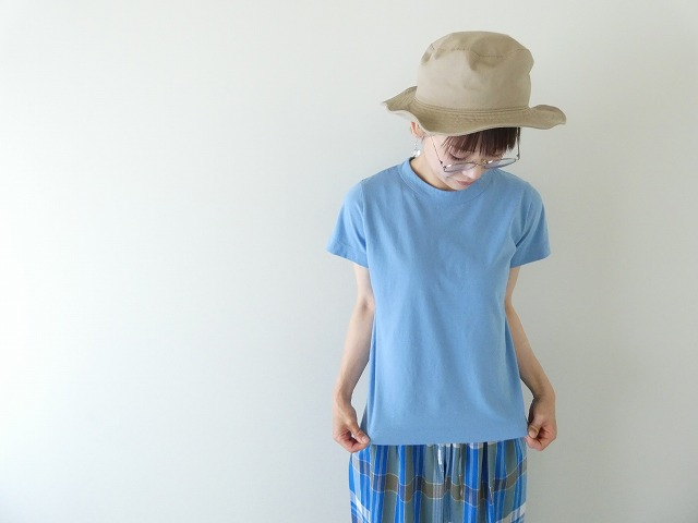 homspun(ホームスパン) 天竺半袖Tシャツ　(2)サックスの商品画像10