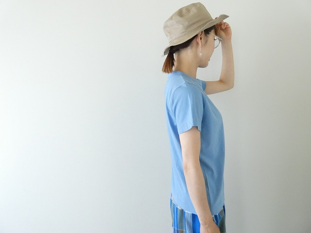 homspun(ホームスパン) 天竺半袖Tシャツ　(2)サックスの商品画像11