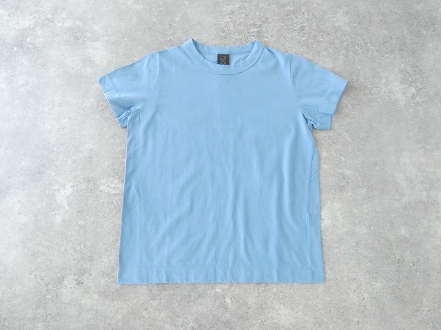 homspun(ホームスパン) 天竺半袖Tシャツ　(2)サックスの商品画像13