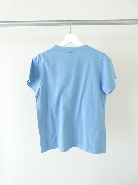 homspun(ホームスパン) 天竺半袖Tシャツ　(2)サックスの商品画像14