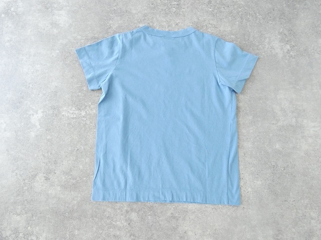 homspun(ホームスパン) 天竺半袖Tシャツ　(2)サックスの商品画像15