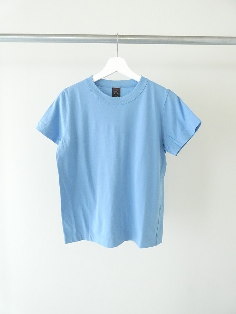 homspun(ホームスパン) 天竺半袖Tシャツ　(2)サックスの商品画像2