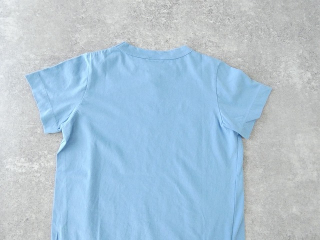 homspun(ホームスパン) 天竺半袖Tシャツ　(2)サックスの商品画像32