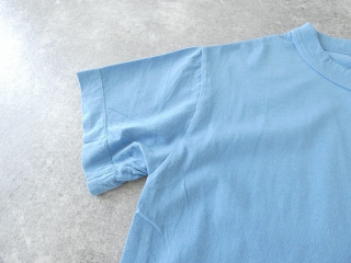 homspun(ホームスパン) 天竺半袖Tシャツ　(2)サックス　XL XXLサイズの商品画像25