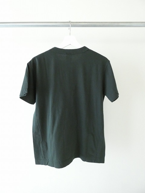 homspun(ホームスパン) 天竺半袖Tシャツ　(3)ダークグリーン　XL XXLサイズの商品画像3