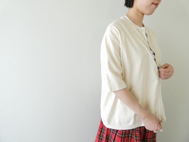 clip.tab(クリップタブ) 天竺 ZIPカーディガンの商品画像7