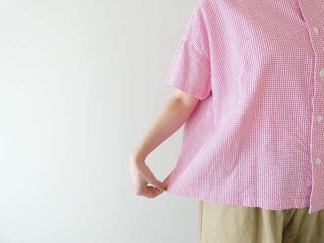 NATURAL LAUNDRY(ナチュラルランドリー) サッカースクエアシャツの商品画像7