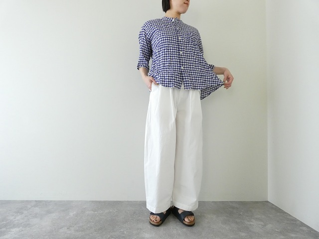 NATURAL LAUNDRY(ナチュラルランドリー) シャーリングヤオヤシャツの商品画像1