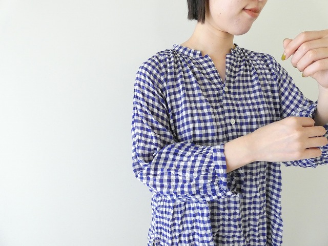 NATURAL LAUNDRY(ナチュラルランドリー) シャーリングプランブスリーブスリーブプルオーバーの商品画像4