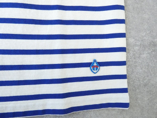 快晴堂(かいせいどう) 別注 HAYATE ボーダー水玉Tシャツ　肩切替水玉半袖Tシャツ セミボートネックの商品画像26