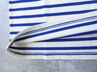 快晴堂(かいせいどう) 別注 HAYATE ボーダー水玉Tシャツ　肩切替水玉半袖Tシャツ セミボートネックの商品画像29