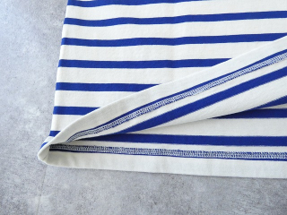 快晴堂(かいせいどう) 別注 HAYATE ボーダー水玉Tシャツ　肩切替水玉半袖Tシャツ セミボートネックの商品画像35