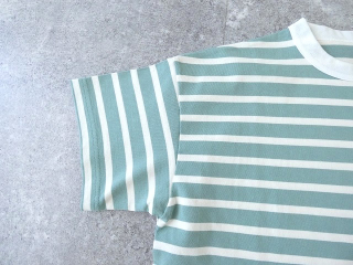 快晴堂(かいせいどう) HAYATE ボーダー水玉Tシャツ　胸ポケットに水玉　半袖Tシャツの商品画像39