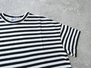 R&D.M(オールドマンズテーラー) GAUZE BORDER DROP SHOULDER H/T SHIRTの商品画像22