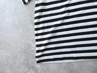 R&D.M(オールドマンズテーラー) GAUZE BORDER DROP SHOULDER H/T SHIRTの商品画像24