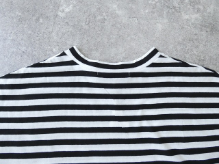 R&D.M(オールドマンズテーラー) GAUZE BORDER OVERSIZE H/T SHIRTの商品画像27