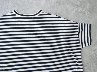 R&D.M(オールドマンズテーラー) GAUZE BORDER OVERSIZE H/T SHIRTの商品画像28