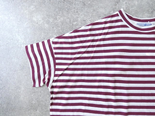 R&D.M(オールドマンズテーラー) GAUZE BORDER OVERSIZE H/T SHIRTの商品画像30