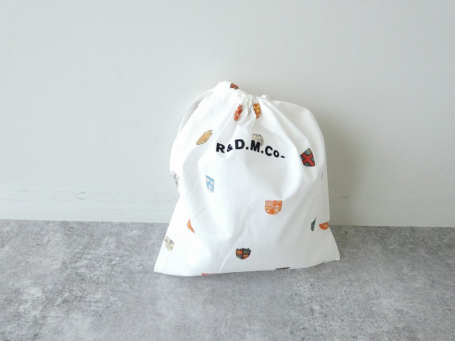 R&D.M(オールドマンズテーラー) COAT OF ARMS DRAWSTRING BAG S-sizeの商品画像1