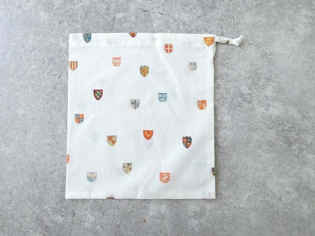 R&D.M(オールドマンズテーラー) COAT OF ARMS DRAWSTRING BAG S-sizeの商品画像3