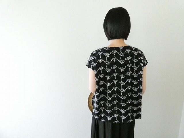 SARAHWEAR(サラウェア) エンブロイダリージャージーフレンチスリーブTの商品画像10