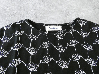 SARAHWEAR(サラウェア) エンブロイダリージャージーフレンチスリーブTの商品画像26