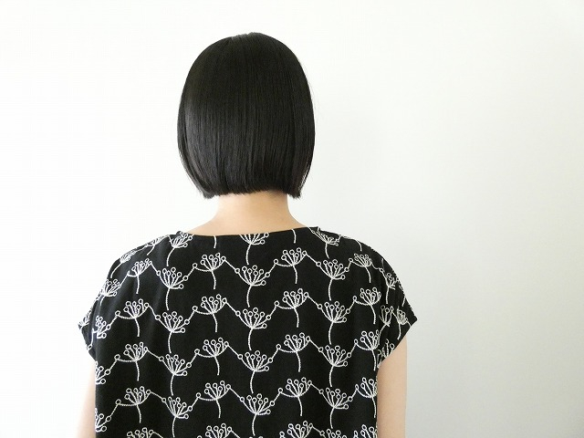 SARAHWEAR(サラウェア) エンブロイダリージャージーフレンチスリーブTの商品画像6