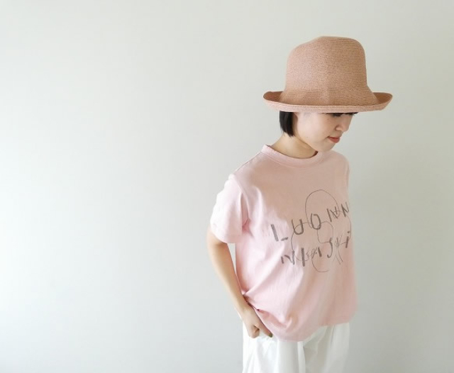 tumugu(ツムグ) 天竺フラワープリントワイドTシャツの商品画像2