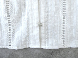 NOMBRE IMPAIR(ノンブルアンペール) 綿刺繍ストライプ　タッセル付キブラウスの商品画像27