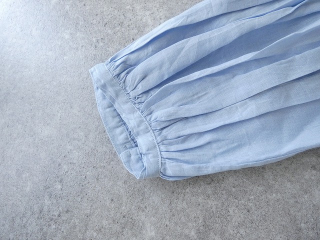 Hands　of　creation(ハンズオブクリエイション) ジャパンリネンラウンドカラー7分袖タックスリーブブラウスの商品画像28