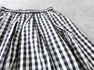 ichi(イチ) ブロードギンガム&ストライプ　スカートの商品画像43