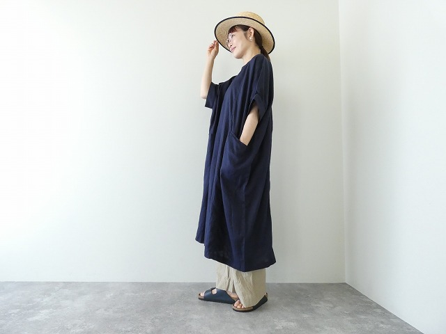 NATURAL LAUNDRY(ナチュラルランドリー) リネン　切り替えワンピースの商品画像4
