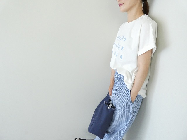 NATURAL LAUNDRY(ナチュラルランドリー) ライト天竺 プディングプリントドルマンTシャツの商品画像2