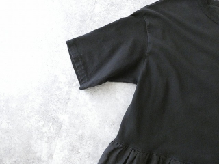 grin(グリン) 40/2天竺×リネン ハギハギ5分袖ワンピースの商品画像27